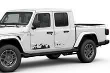 Load image into Gallery viewer, Mountains Side Graphics Kit Vinyl Decal Compatible with Jeep JT Gladiator 4 Door