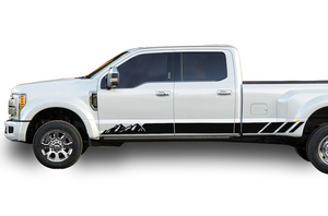 Ford F450 Decals Lower Stripes Graphics Compatible With Ford F450