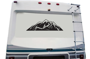 Mountain Adventure Graphics Decals For Camper, RV, Trailer, Motor Home