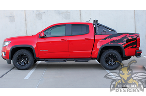 Mountains Bed Graphics vinyl for chevy colorado decals
