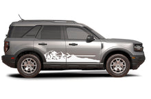 Load image into Gallery viewer, Mountains Graphics Vinyl Decals Compatible with Ford Bronco Sport