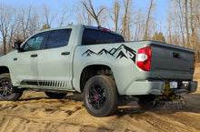 Load image into Gallery viewer, Mountains Rocker Stripes and Bed Graphics Decals for Toyota Tundra