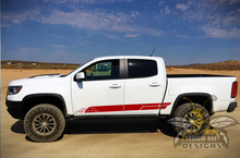 Load image into Gallery viewer, Mountains Rocket Stripes Graphics vinyl for decals for chevy colorado