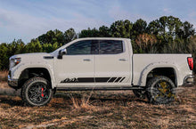Load image into Gallery viewer, Mountains Side Stripes Graphics Vinyl Decals Compatible with GMC Sierra Crew Cab