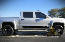 Load image into Gallery viewer, Mountains Side Stripes Graphics vinyl for Chevrolet Silverado Decals