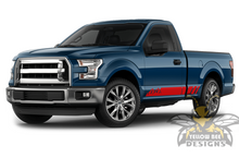 Load image into Gallery viewer, Mountains Stripes Graphics Ford F150 Regular Cab stripes