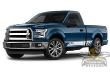 Load image into Gallery viewer, Mountains Stripes Graphics Ford F150 Regular Cab stripes