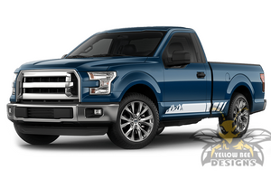 Mountains Stripes Graphics Ford F150 Regular Cab stripes