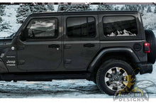 Load image into Gallery viewer, Mountains Window Graphics JL Wrangler stickers, Wrangler decals vinyl