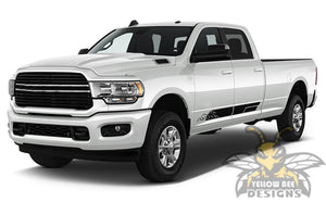 Decals Compatible with Dodge Ram Crew Cab 3500 Bed 8” 2020