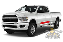 Load image into Gallery viewer, Decals Compatible with Dodge Ram Crew Cab 3500 Bed 8” 2020