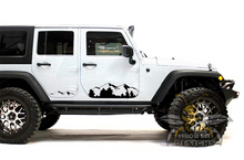 Load image into Gallery viewer, Mountains Side Graphics JL Wrangler 4 Door 2018-Present