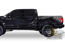 Load image into Gallery viewer, Mud Splash Bed Decals Graphics Ford F150 Stripes 2018 Super Crew Cab 2018, 2019, 2020, 2021