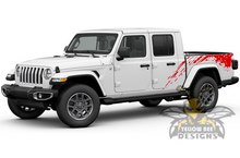 Load image into Gallery viewer, Mud Splash Graphics Kit Vinyl Decal Compatible with Jeep JT Wrangler Gladiator 4 Door 2020
