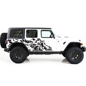 Nightmare Graphics decals for Jeep JL Wrangler Sahara, stickers