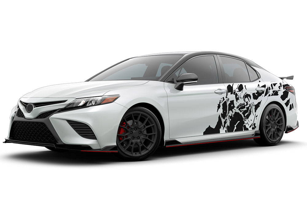 Nightmare Side Graphics Vinyl Compatible decals for Toyota Camry
