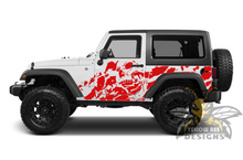 Load image into Gallery viewer, Nightmare Graphics Vinyl Decals Compatible with Jeep JK Wrangler 2007-2018