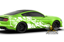 Load image into Gallery viewer, Nightmare Side Graphics Vinyl Decals Compatible with Ford Mustang