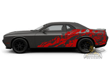 Load image into Gallery viewer, Nightmare Side Graphics Vinyl Decals for Dodge Challenger