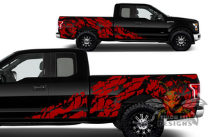 Nightmare Side Graphics 6.5 Ford F150 Super Crew Cab 6.5'' decals 2019, 2020, 2021