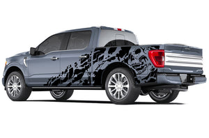 Nightmare Sticker Graphics Vinyl Decals Compatible with Ford F150 Super Crew Cab 5.5''