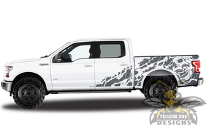 Nightmare Side Graphics Ford F150 Super Crew Cab decals 2018, 2019 2020, 2021