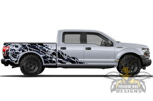 Nightmare Side Graphics 6.5 Ford F150 Super Crew Cab decals 2019, 2020, 2021