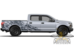Nightmare Side Graphics 6.5 Ford F150 Super Crew Cab decals 2019, 2020, 2021