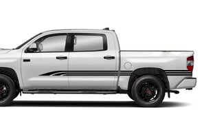 Old School Graphics Kit Vinyl Decal Compatible with Toyota Tundra Crewmax