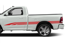 Load image into Gallery viewer, Old School Side Stripes Graphics Vinyl Decals Compatible with Dodge Ram Regular Cab 1500