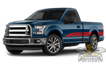 Load image into Gallery viewer, Decals for Ford F150 Regular Cab 6.5&#39;&#39; Old School Stripes Graphics