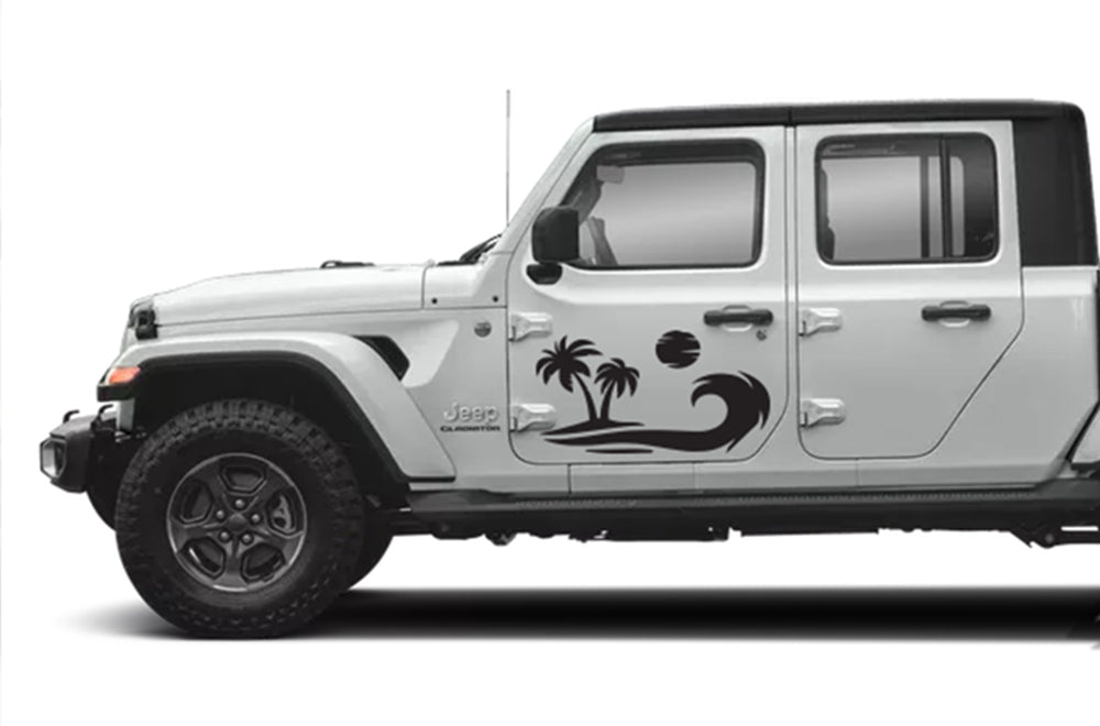 Mountain Forest Rocker Decal Kit for JK Wrangler Â– Off-Road