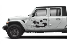 Load image into Gallery viewer, Palm Tree Graphics Kit Vinyl Decal Compatible with Jeep JT Gladiator 4 Door