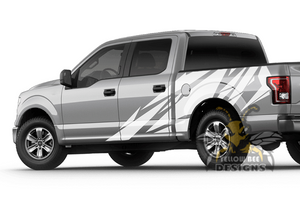 Pattern Side Graphics Ford F150 Decals Super Crew Cab