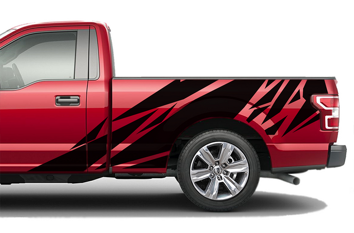 Ford F150 Decals Patterns Stickers Graphics Compatible With Ford F150