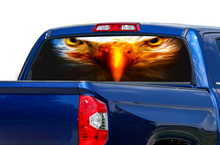 Load image into Gallery viewer, Perforated Eagle Eyes Rear Window Decal Compatible with Toyota Tundra