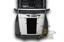Load image into Gallery viewer, Plain Hood Graphics Stickers JL 2020 Wrangler Hood decals