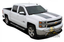 Load image into Gallery viewer, Plain Outline Hood/Tailgate Graphics Vinyl Decals Compatible with Chevrolet Silverado 1500