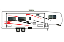 Load image into Gallery viewer, Graphics Decals For Fifth Wheel RV, Trailer Motorhome, Caravan Decals