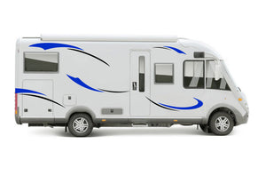 Graphics Decals For Camper Motor Home RV, Trailer Caravan Decals