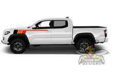 Load image into Gallery viewer, Racing Fender Toyota Tacoma retro decals stripes Graphics