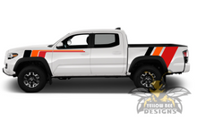Load image into Gallery viewer, Dual Racing vintage Toyota Tacoma retro decals stripes Graphics