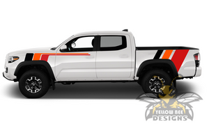 Dual Racing vintage Toyota Tacoma retro decals stripes Graphics