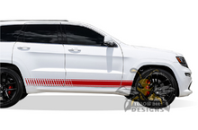 Load image into Gallery viewer, Racing Graphics Kit Vinyl Decal Compatible with Grand Cherokee 2000-Present