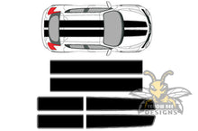 Load image into Gallery viewer, EZ Rally Stripes Graphics vinyl for Nissan Juke decals