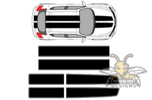 EZ Rally Stripes Graphics vinyl for Nissan Juke decals