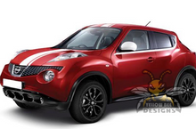 Load image into Gallery viewer, Full Rally Stripes Graphics vinyl for Nissan Juke decals