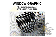 Load image into Gallery viewer, Perforated Wild West Rear Window Decal Compatible with Toyota Tacoma