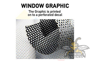 Perforated Wild West Rear Window Decal Compatible with Toyota Tacoma