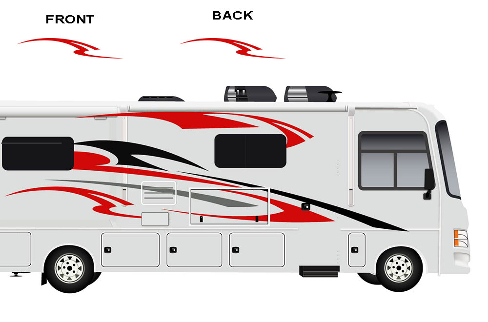 Replacement Rv Graphics Decals Replacement Decals Winnebago Motorhome RV, Trailer